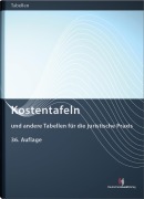 Cover-Bild zum Titel 'Kostentafeln' von ''