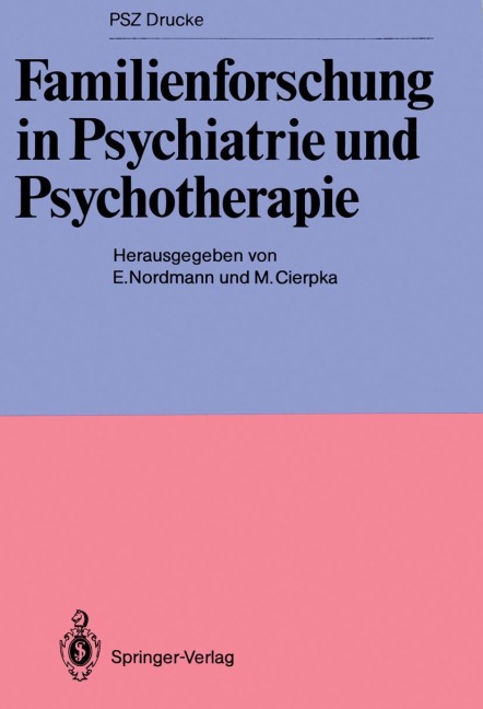 Familienforschung in Psychiatrie und Psychotherapie - 