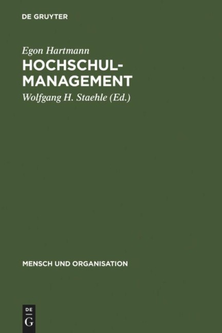 Hochschulmanagement - Egon Hartmann