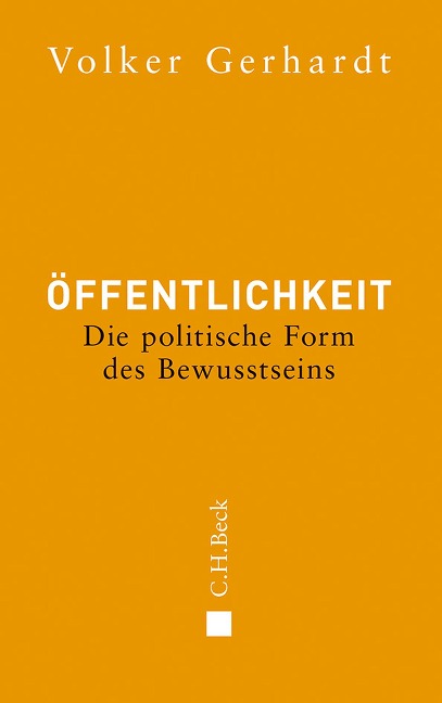 Öffentlichkeit - Volker Gerhardt