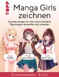 Cover-Bild zum Titel 'Manga Girls zeichnen' von 'TwinBox, Haru Ichikawa, Hiyori Sakura'