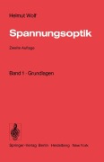Cover-Bild zum Titel 'Spannungsoptik' von 'Helmut Wolf'