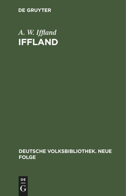 Iffland - A. W. Iffland
