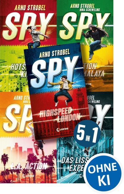 SPY - Die komplette Reihe - Arno Strobel