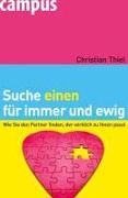 Cover-Bild zum Titel 'Suche einen für immer und ewig' von 'Christian Thiel'