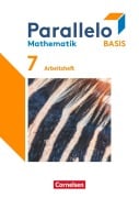 Cover-Bild zum Titel 'Parallelo Basis 7. Schuljahr. Arbeitsheft mit Lösungen' von 'Mesut Yurt, Hanno Wieczorek, Diana Hauser, Christina Tippel'