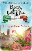 Cover-Bild zum Titel 'Kloster, Mord und Dolce Vita - Der gestohlene Mönch' von 'Valentina Morelli'