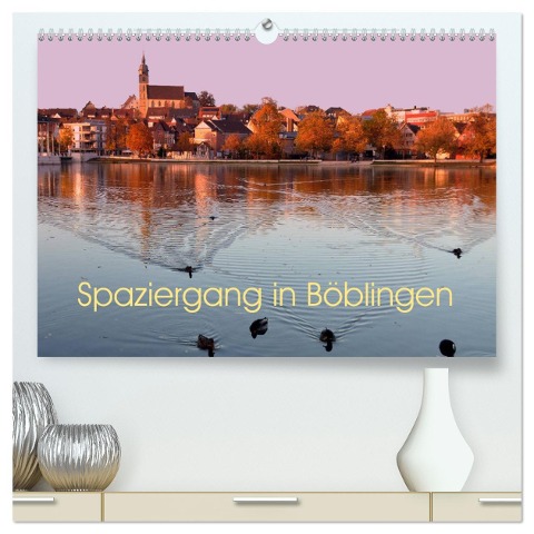 Spaziergang in Böblingen (hochwertiger Premium Wandkalender 2025 DIN A2 quer), Kunstdruck in Hochglanz - Nicola Furkert