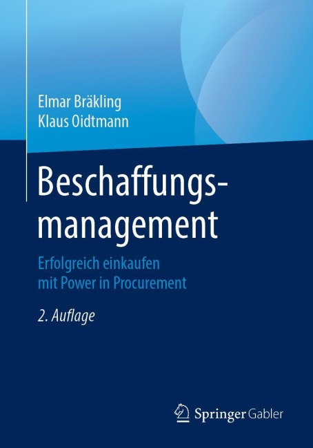 Beschaffungsmanagement - Klaus Oidtmann, Elmar Bräkling