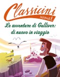 Cover-Bild zum Titel 'Le avventure di Gulliver: di nuovo in viaggio. Classicini' von 'Lucia Perrucci'