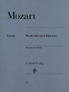 Cover-Bild zum Titel 'Mozart, Wolfgang Amadeus - Werke für zwei Klaviere' von 'Wolfgang Amadeus Mozart'