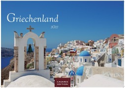 Cover-Bild zum Titel 'Griechenland Kalender 2027 - Wandkalender | Fotokalender Griechenland 35x50 cm - Traumhafte Aussichten Griechenlands - . mit beeindruckenden Fotos' von ''