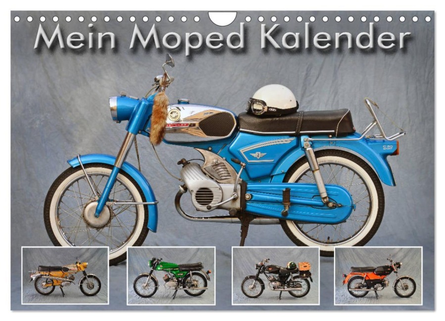 Mein Moped Kalender (Wandkalender 2026 DIN A4 quer), CALVENDO Monatskalender - Ingo Laue