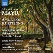 Cover-Bild zum Titel 'Mayr: Amor non ha ritegno' von 'Anna-Doris/Concerto de Bassus/Feith Capitelli'