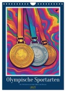 Cover-Bild zum Titel 'Olympische Sportarten (Wandkalender 2027 DIN A4 hoch), CALVENDO Monatskalender' von 'Simone Wenninger'