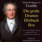 Cover-Bild zum Titel 'Johann Wolfgang von Goethe: Die große Dramen Hörbuch Box' von 'Johann Wolfgang von Goethe'