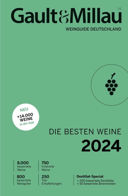Gault & Millau Weinguide Deutschland - Die besten Weine 2024 - 