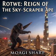 Cover-Bild zum Titel 'Rotwe: Reign of the Sky-Scraper Ape' von 'Moagi Sharp'