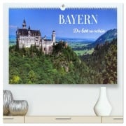 Cover-Bild zum Titel 'BAYERN, Du bist so schön (hochwertiger Premium Wandkalender 2026 DIN A2 quer), Kunstdruck in Hochglanz' von 'Reinhard Balzerek'