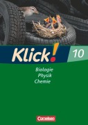 Cover-Bild zum Titel 'Klick! 10 Biologie, Physik, Chemie. Arbeitsheft. Westliche Bundesländer sowie Berlin/Brandenburg' von 'Daniela Dittrich, Berthold Geist, Aline Meißner, Doris-Carola Späth, Hannelore Strehl'