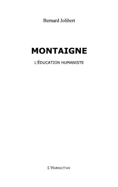 Montaigne - Mounir Ferram