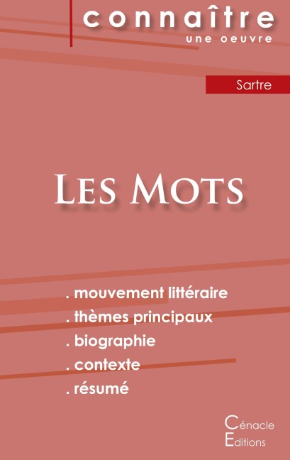 Fiche de lecture Les Mots de Jean-Paul Sartre (Analyse littéraire de référence et résumé complet) - Jean-Paul Sartre