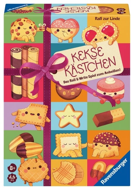 Keksekästchen - Gesellschaftsspiel & Brettspiel ab 8 Jahre - Ralf Zur Linde