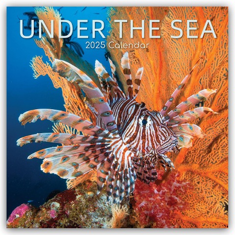 Under the Sea - Tropische Fische 2025 - 16-Monatskalender - Gifted Stationery Co. Ltd