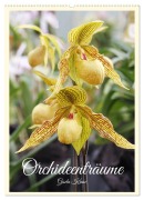 Cover-Bild zum Titel 'Orchideenträume (Wandkalender 2026 DIN A2 hoch), CALVENDO Monatskalender' von 'Gisela Kruse'
