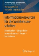 Cover-Bild zum Titel 'Informationsressourcen für die Sozialwissenschaften' von 'Wolfgang Mallock, Matthias Stahl, Udo Riege'