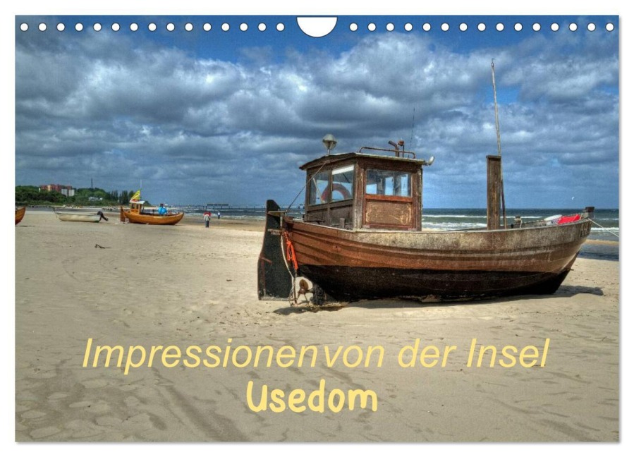 Impressionen von der Insel Usedom (Wandkalender 2026 DIN A4 quer), CALVENDO Monatskalender - Hoschie-Media Hoschie-Media