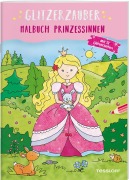 Cover-Bild zum Titel 'Glitzerzauber Malbuch. Prinzessinnen' von ''