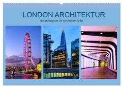 Cover-Bild zum Titel 'London Architektur (Wandkalender 2026 DIN A2 quer), CALVENDO Monatskalender' von 'Klaus Ruttloff'