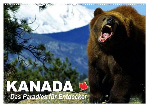 Kanada - Das Paradies für Entdecker (Wandkalender 2024 DIN A2 quer), CALVENDO Monatskalender - Elisabeth Stanzer