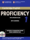 Cover-Bild zum Titel 'Cambridge Certificate of Proficiency in English 1 for updated exam. Student's Book Pack (Student's Book with answers and 2 Audio CDs)' von ''