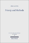 Cover-Bild zum Titel 'Prinzip und Methode' von 'Jörg Lauster'