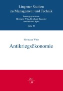 Cover-Bild zum Titel 'Antikriegsökonomie' von 'Hermann Witte'