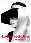 Hollywood-Diva - Audrey Hepburn (Wandkalender 2025 DIN A2 hoch), CALVENDO Monatskalender - Elisabeth Stanzer