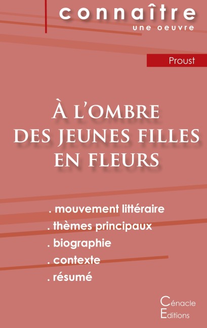 Fiche de lecture À l'ombre des jeunes filles en fleurs de Marcel Proust (analyse littéraire de référence et résumé complet) - Marcel Proust