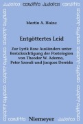 Cover-Bild zum Titel 'Entgöttertes Leid' von 'Martin A. Hainz'