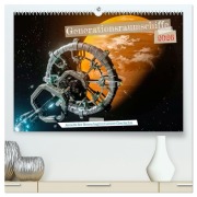 Cover-Bild zum Titel 'Generationsraumschiffe (hochwertiger Premium Wandkalender 2026 DIN A2 quer), Kunstdruck in Hochglanz' von 'Torsten Irmer'