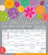 Multiplaner - Colour your time 2026 - 