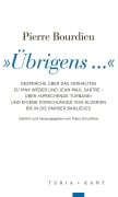 Cover-Bild zum Titel ''Übrigens ...'' von 'Pierre Bourdieu'