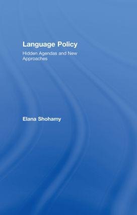 Language Policy - Elana Shohamy