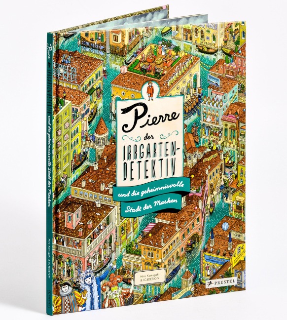 Pierre, der Irrgarten-Detektiv, und die geheimnisvolle Stadt der Masken - Hiro Kamigaki