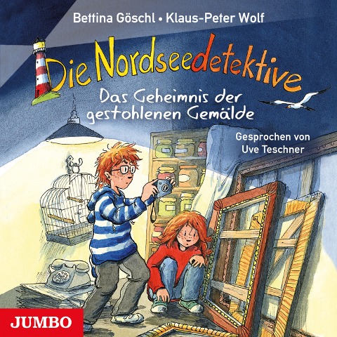 Die Nordseedetektive. Das Geheimnis der gestohlenen Gemälde [Band 8] - Bettina Göschl, Klaus-Peter Wolf