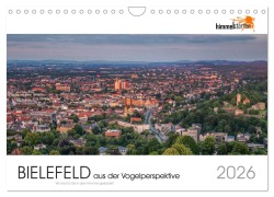 Cover-Bild zum Titel 'BIELEFELD aus der Vogelperspektive (Wandkalender 2026 DIN A4 quer), CALVENDO Monatskalender' von 'Himmelstarter Inh. Sandra Finger'