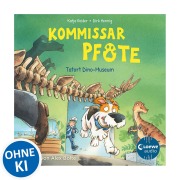 Cover-Bild zum Titel 'Kommissar Pfote (Band 9) - Tatort Dino-Museum' von 'Katja Reider'