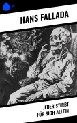 Cover-Bild zum Titel 'Jeder stirbt für sich allein' von 'Hans Fallada'