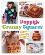 Cover-Bild zum Titel 'Poppige Granny Squares - echt kultig häkeln' von 'Francoise Vauzeilles'